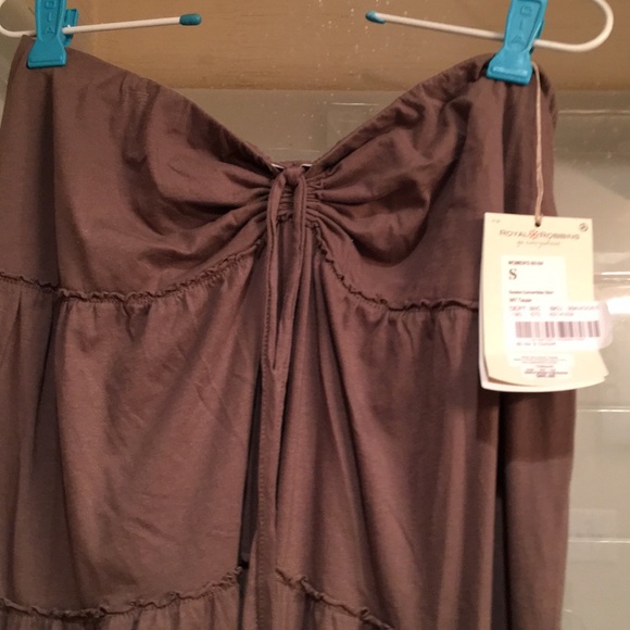 NWT Royal Robbins convertible skirt dress S brown - Picture 4 of 9